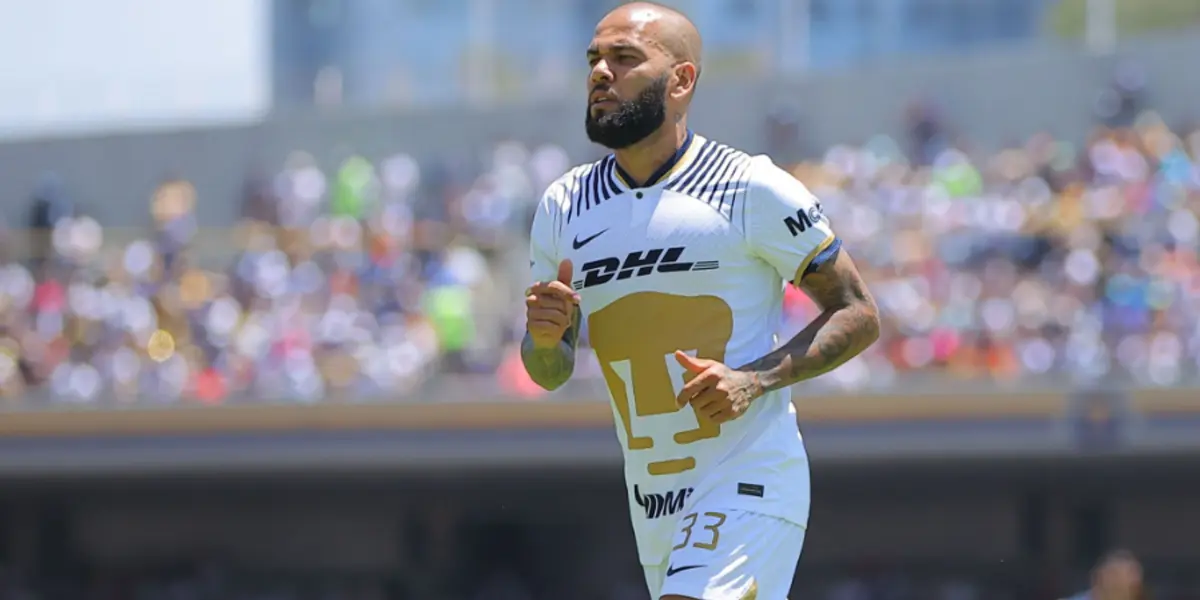 Dani Alves | Foto: @LigaBBVAMX