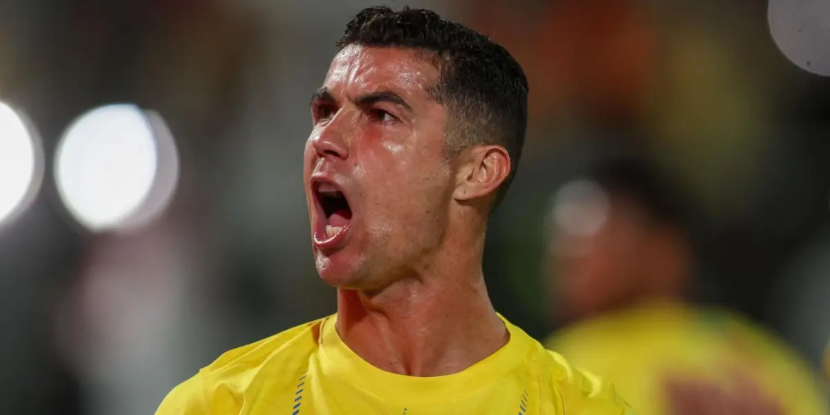 Ronaldo se molestó ante los constantes cánticos en su contra durante el partido.