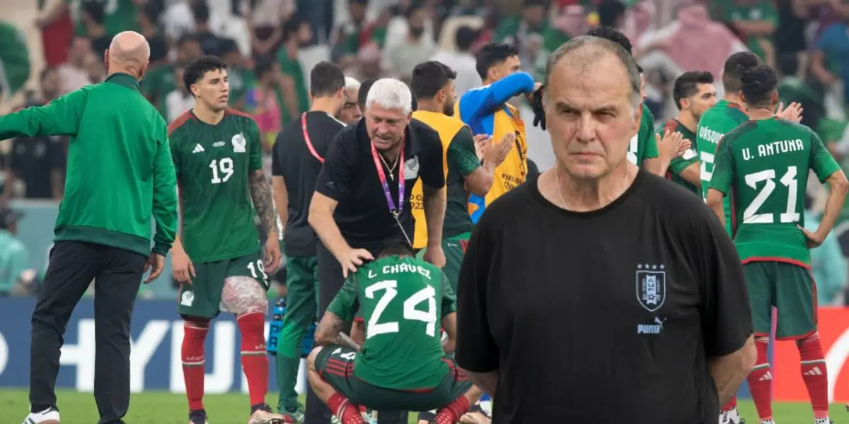 Selección Mexicana eliminada de Qatar 2022 y Marcelo Bielsa | Foto: Mediotiempo