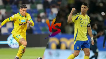 Al-Orobah vs Al Nassr |  Fotos: @ALOROBAH_FC y @AlNassrFC_EN