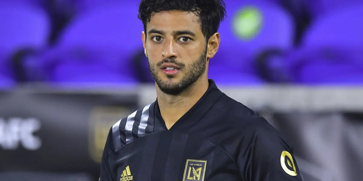 Carlos Vela se presenta a jugar con LAFC (Fuente: Mexsports) 