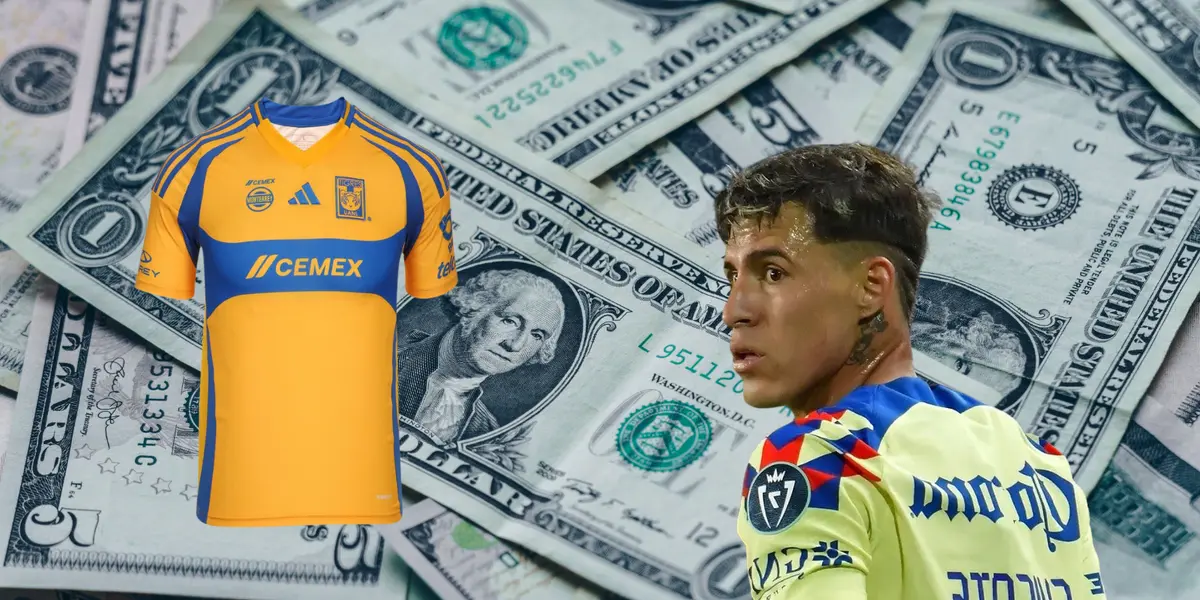 Lo que Tigres tendría que pagarle al Club América para fichar al Chicote Calderón