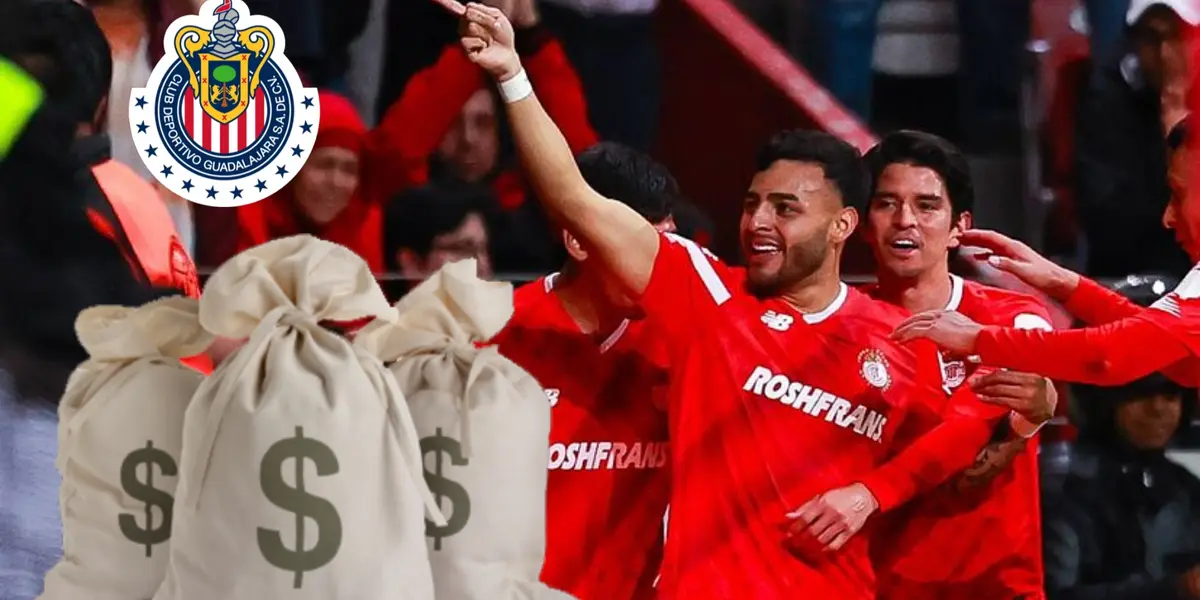 Lo que debe hacer Alexis Vega con Toluca para ganar más de lo que cobraba en Chivas.