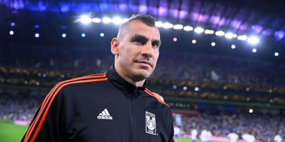 Nahuel en partido con Tigres. Foto: Azteca Deportes